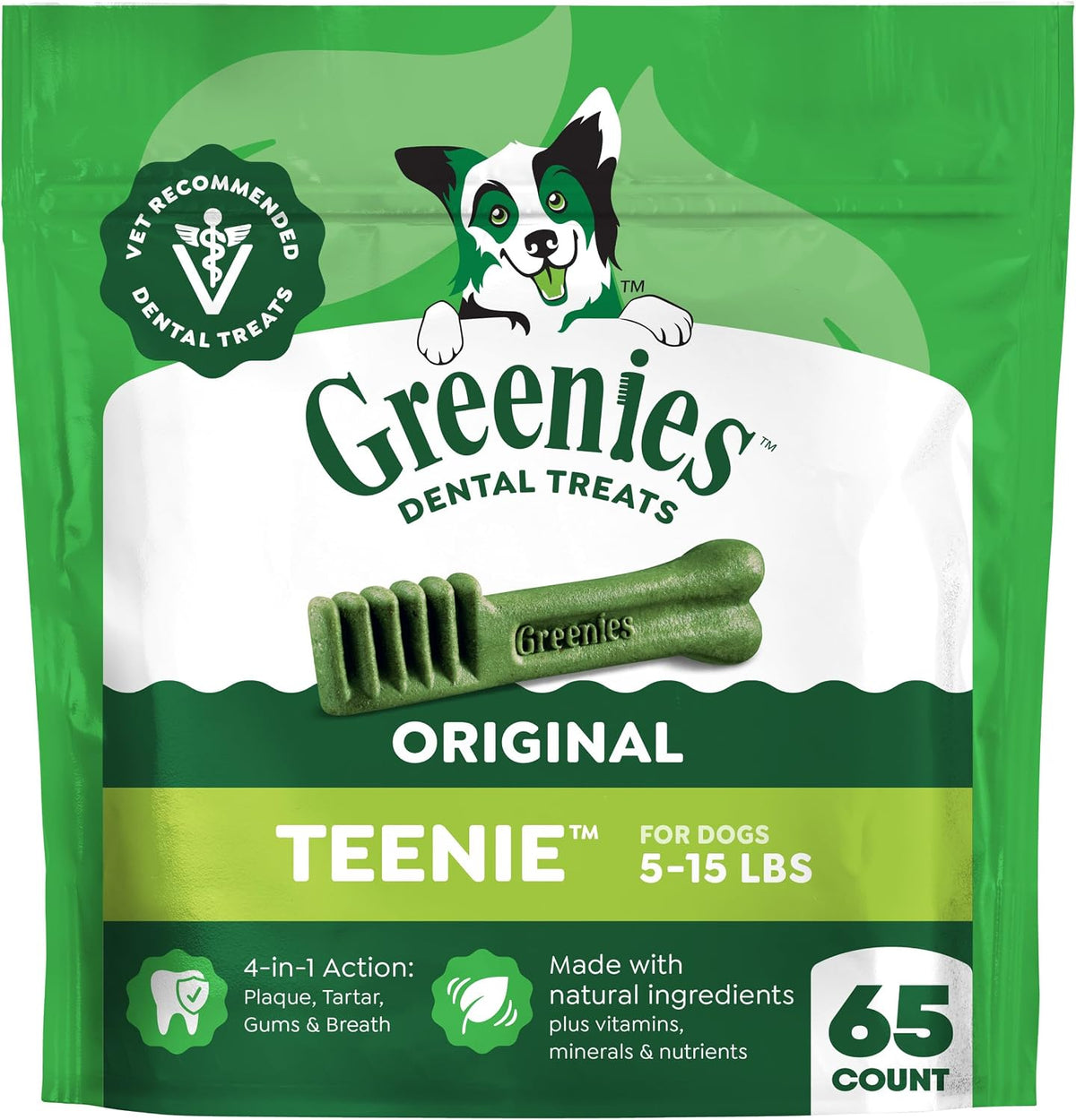 Greenies Teenie Original Natural Dental Dog Treats, Chicken, 96 Count Father Jim Norris notebooks