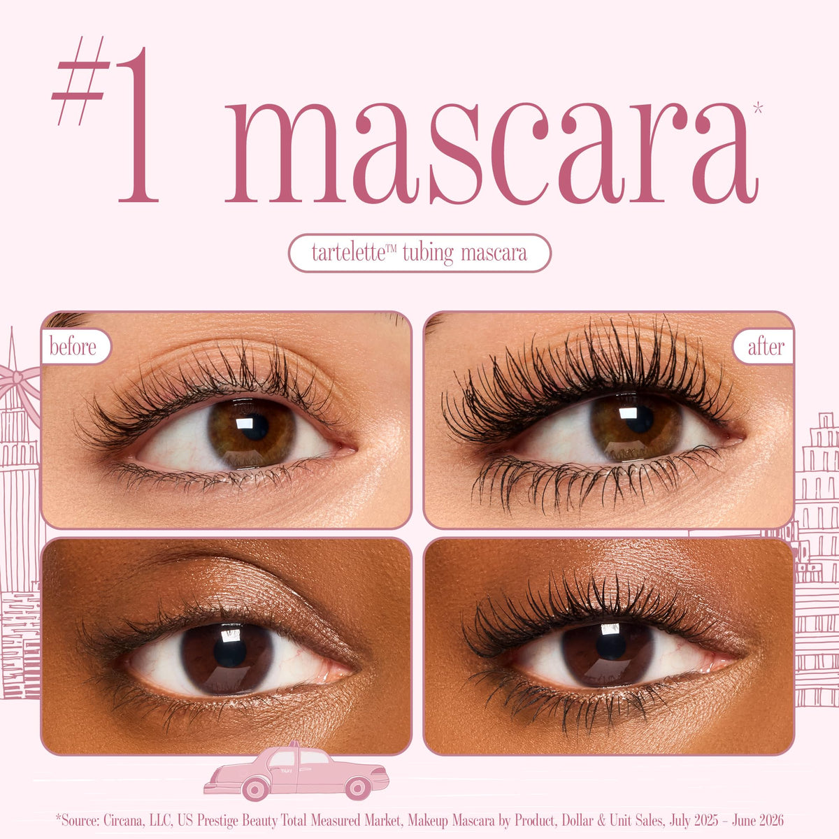 tarte tartelette tubing mascara – Lash Extensions in a Tube, Easy-to-Remove Eye Makeup, Clinically Proven to Volumize & Curl, 24Hr Smudge-Proof Longwear, vegan & cruelty-free Father Jim Norris notebooks