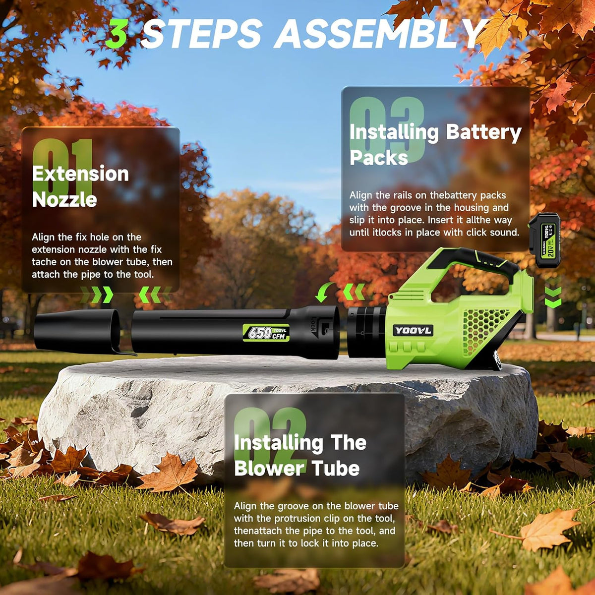 Leaf Blower Cordless, 650CFM Electric Leaf Blowers with 2 x 5.2Ah Batteries and Charger, 3 Speed Modes, 1 x Adjustable Shoulder Strap, Powerful Snow Blowers for Lawn Care, Patio, Dust, Blowing Leaves Father Jim Norris notebooks