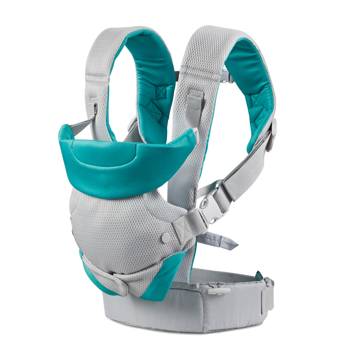 Infantino Flip 4-in-1 Baby Carrier Convertible Ergonomic, Gray