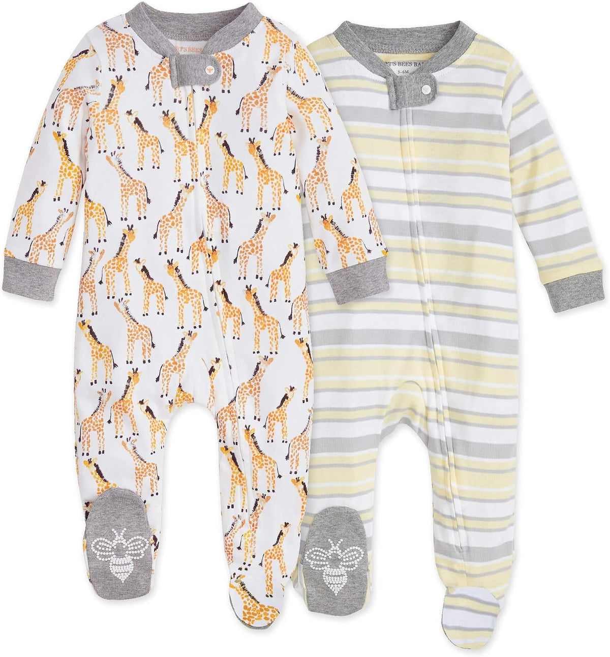 Burt's Bees Baby Baby Girl's Pajamas Sleep and Play