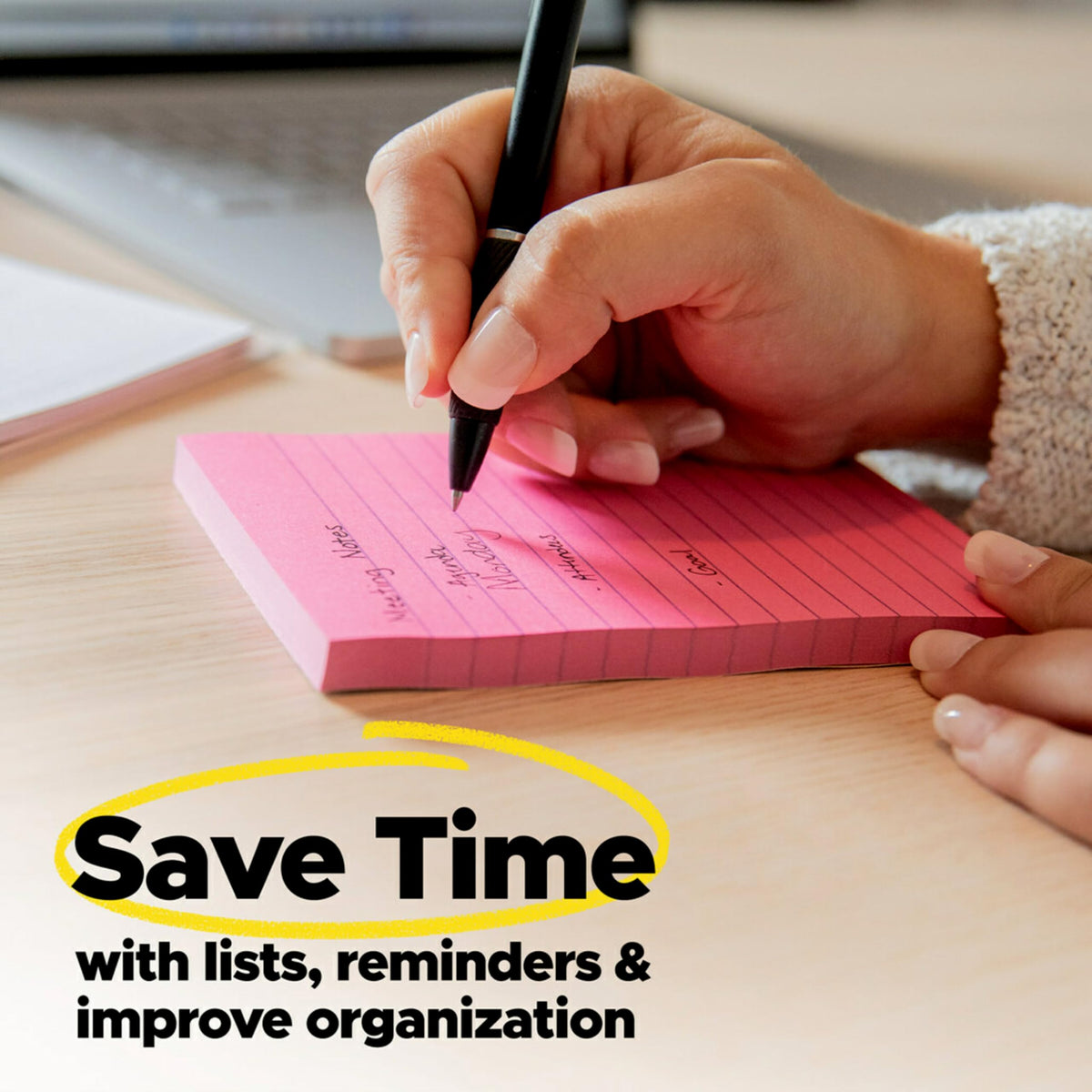 Post-it Super Sticky Notes, 3 x 3 in, Supernova Neons, 24 Pads Father Jim Norris notebooks