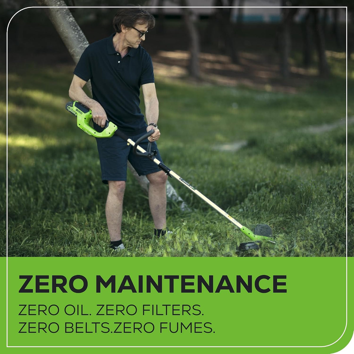Greenworks 40V 12 in String Trimmer & 390 CFM Blower Combo, 2.0 Ah Battery Father Jim Norris notebooks