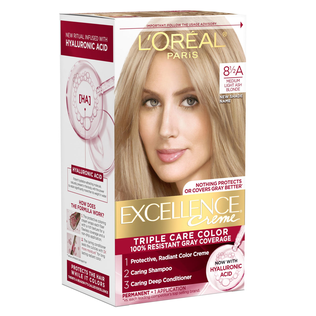 L'Oreal Paris Excellence Crème Hair Color, 4AR Dark Chocolate Brown Father Jim Norris notebooks