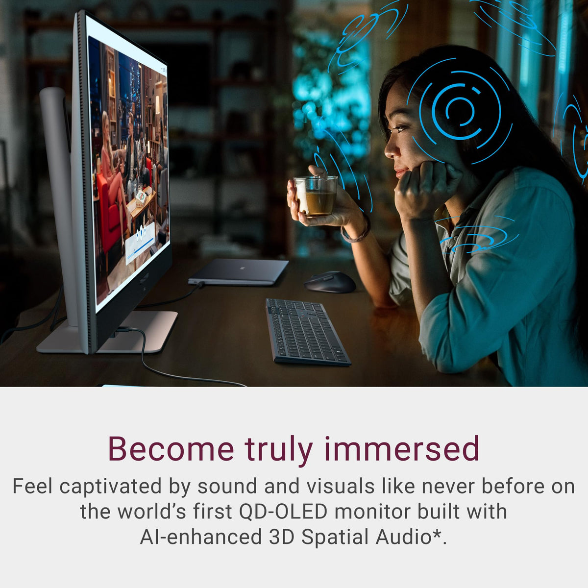 Dell 32 Monitor S3225QS, 4K UHD VA, 120Hz, FreeSync Premium, Eye Comfort Father Jim Norris notebooks