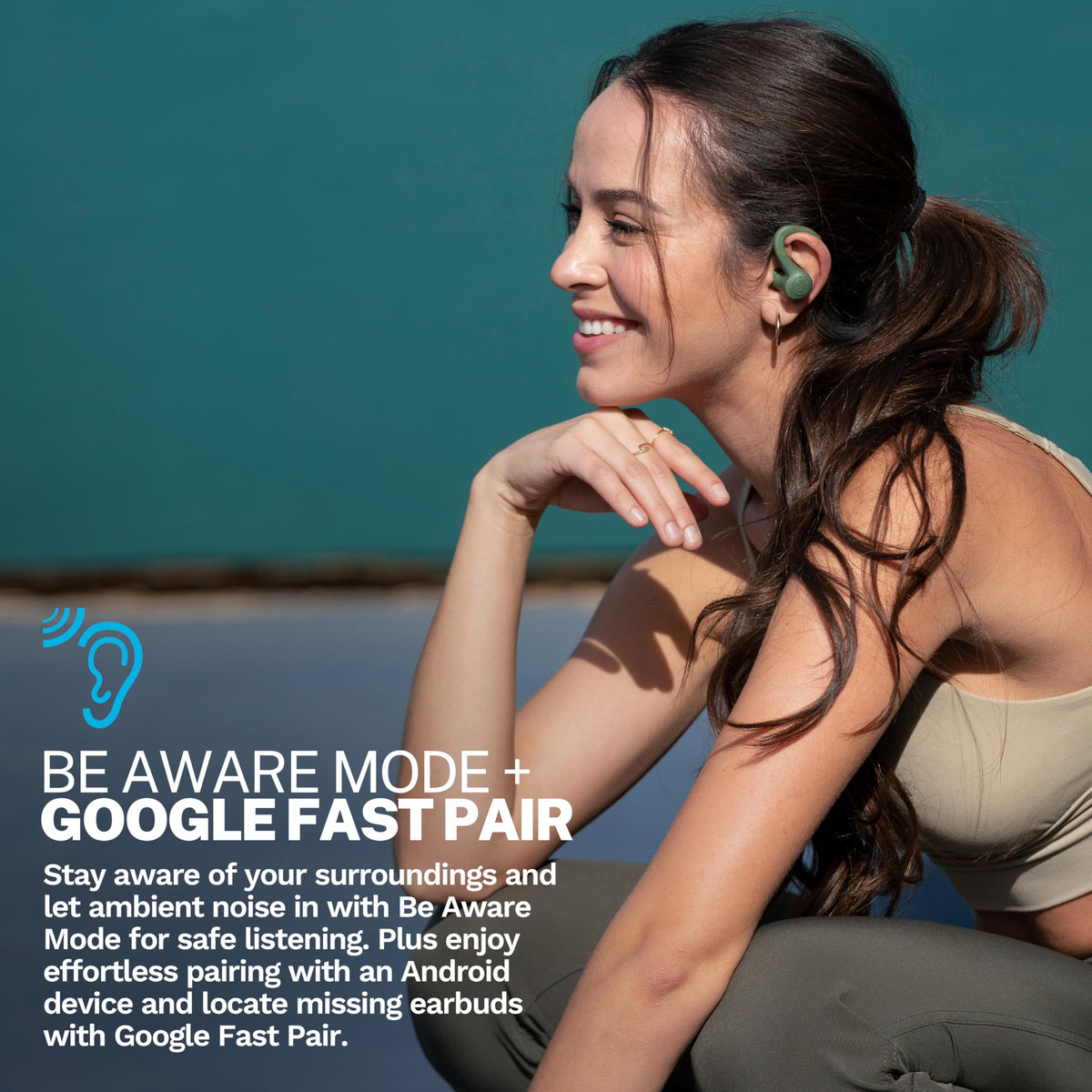 JLab, Go Sport+, True Wireless Workout Earbuds, Bluetooth Sport Earbuds, Clear Calling, Teal Father Jim Norris notebooks