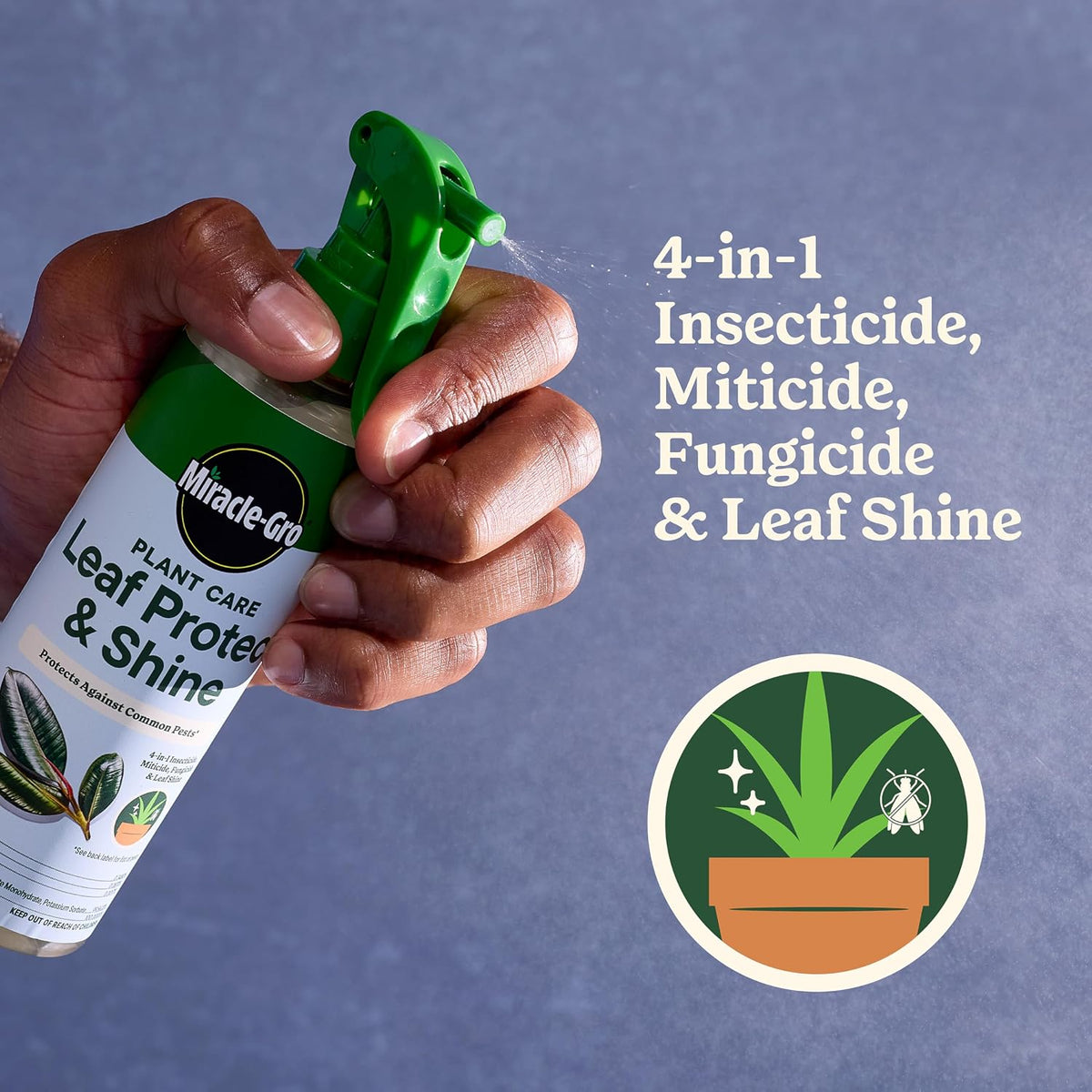 Miracle-Gro Indoor Plant Grow, Feed & Protect Houseplant Care Bundle Father Jim Norris notebooks