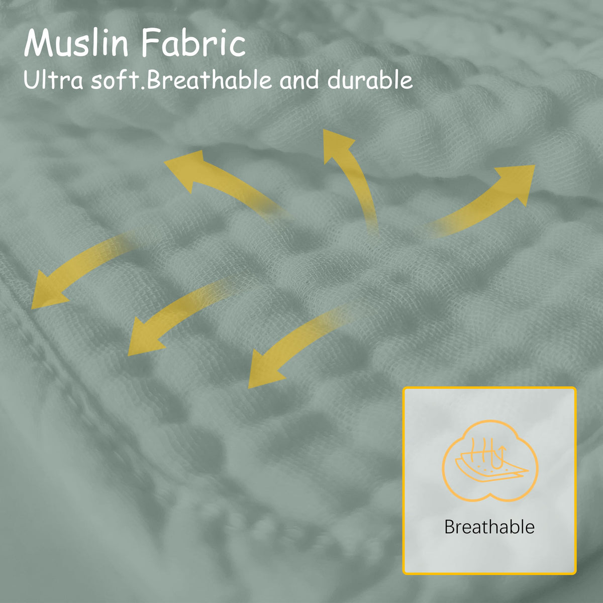 Lovely Care 12 Pack Muslin Burp Cloths 100% Cotton Muslin Cloths Large 20''x10'' Extra Soft and Absorbent Baby Burping Cloth - White
