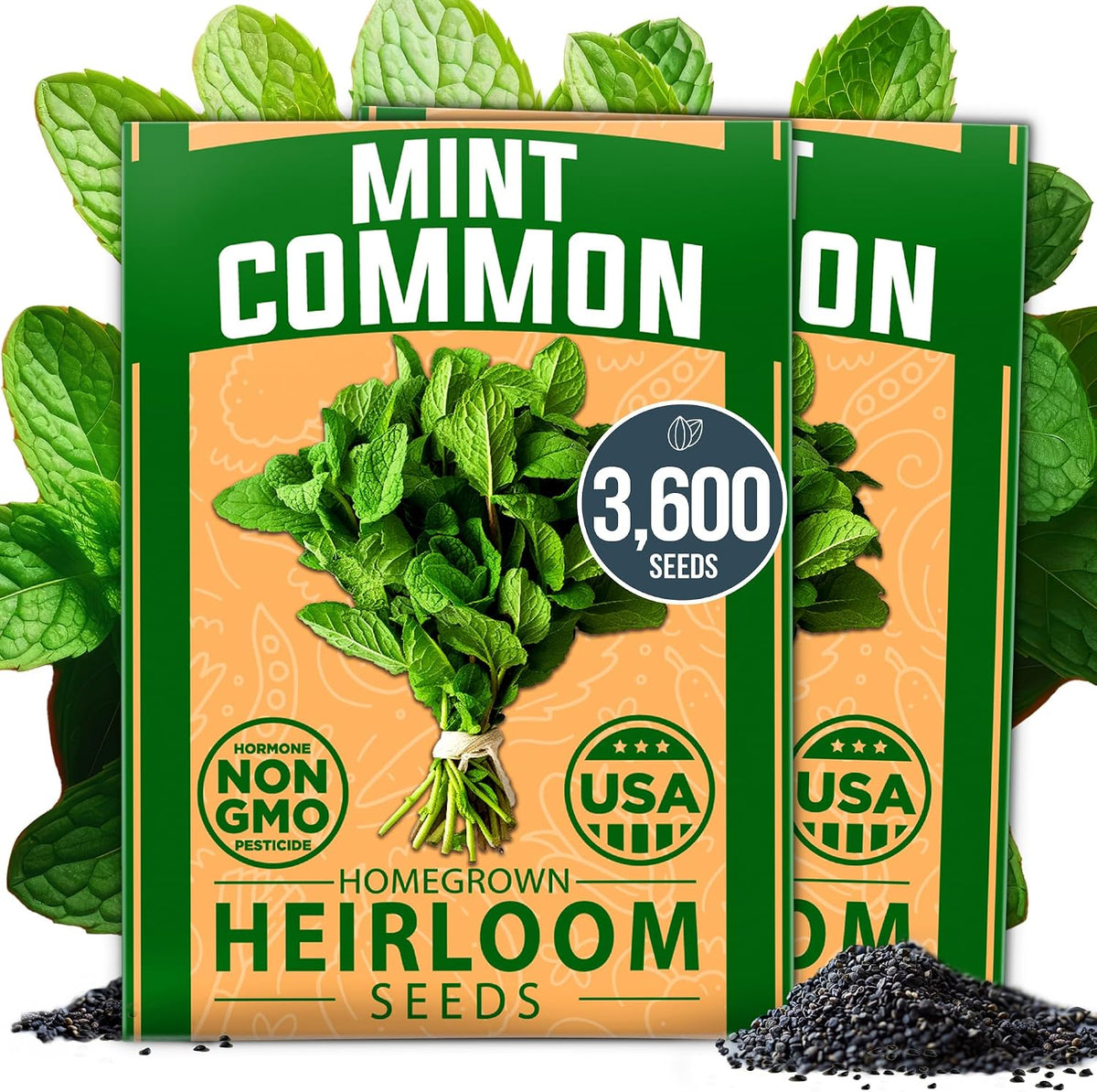HOME GROWN 15 Herb Seed Variety Kit, 5100+ Seeds, Culinary Herb Kit Father Jim Norris notebooks