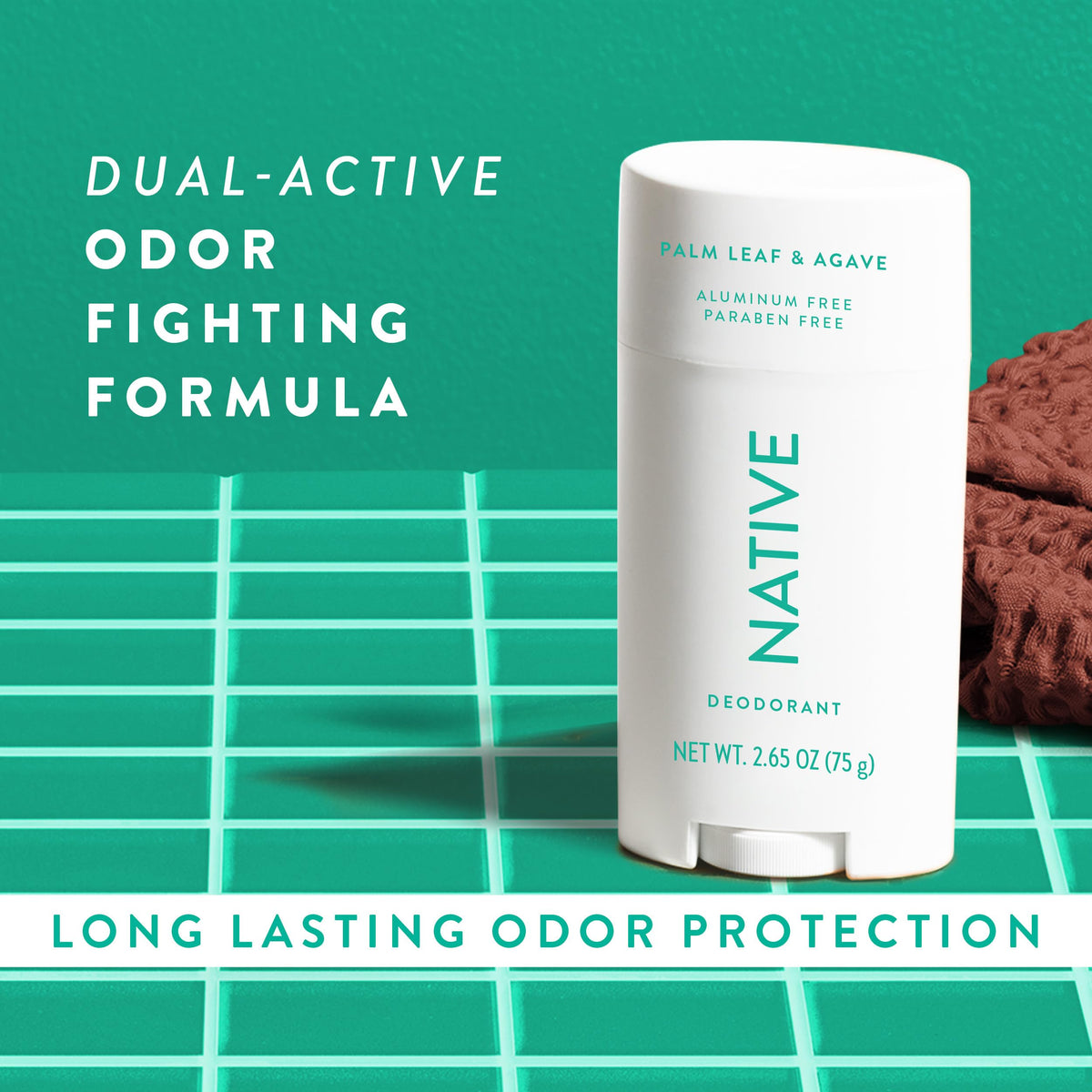 Native Aluminum-Free Deodorant for Women & Men, Coconut & Vanilla, 2.65oz