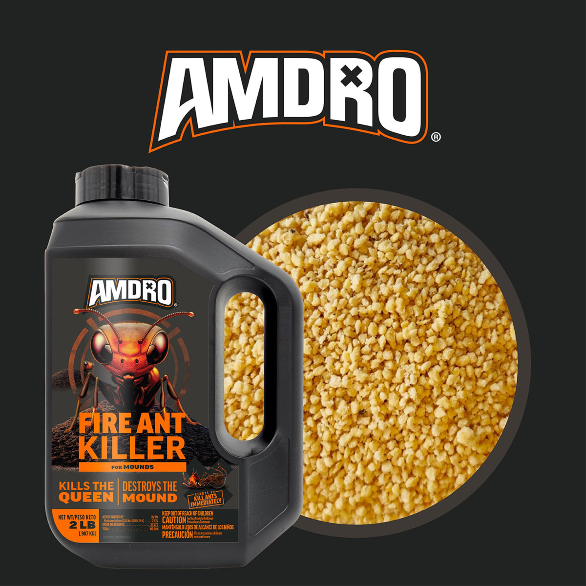 Amdro Fire Ant Killer for Mounds, 1 Lb Father Jim Norris notebooks