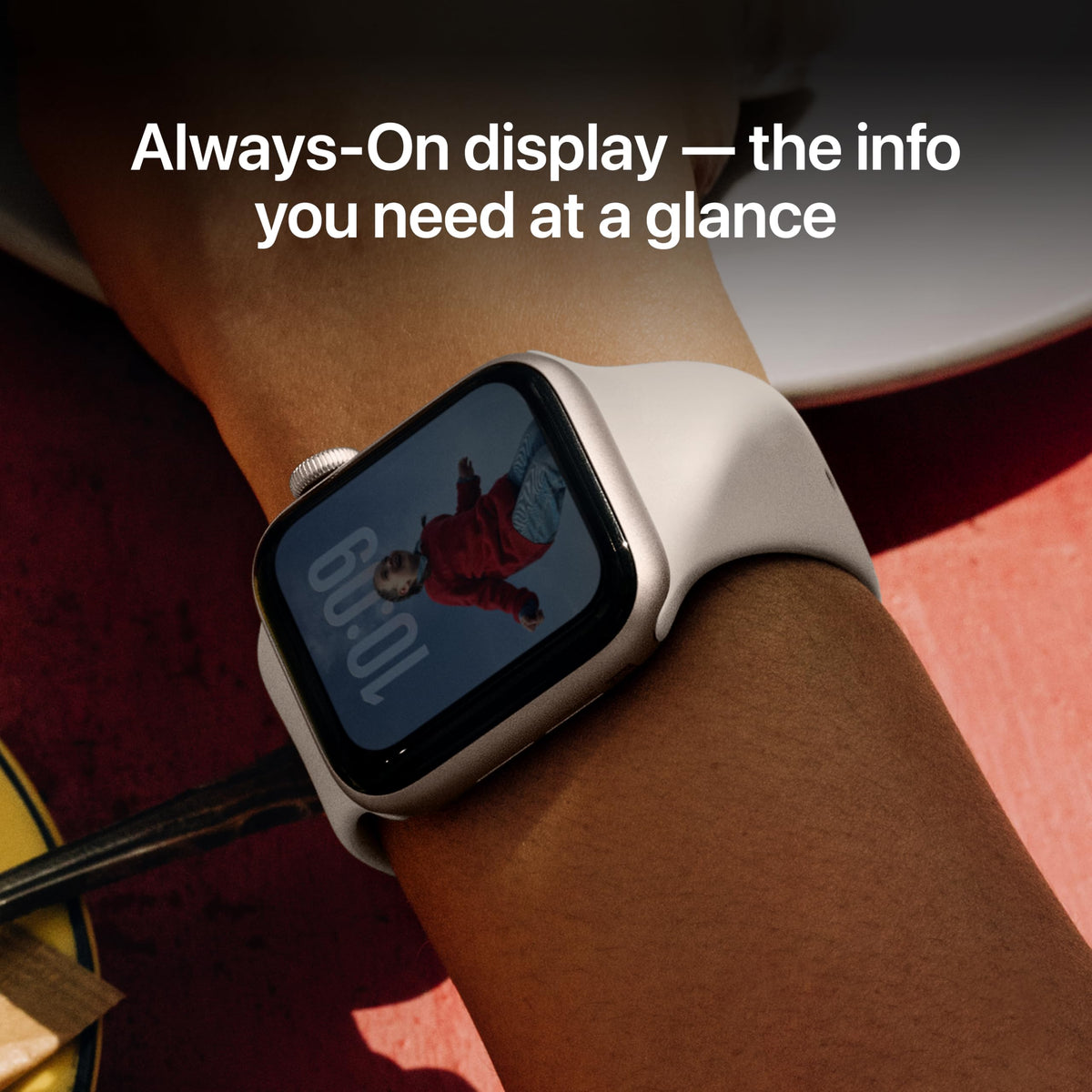 Apple Watch SE 3 [GPS 40mm] Smartwatch with Starlight Aluminum Case with Starlight Sport Band - S/M. Fitness and Sleep Trackers, Heart Rate Monitor, Always-On Display, Water Resistant Father Jim Norris notebooks