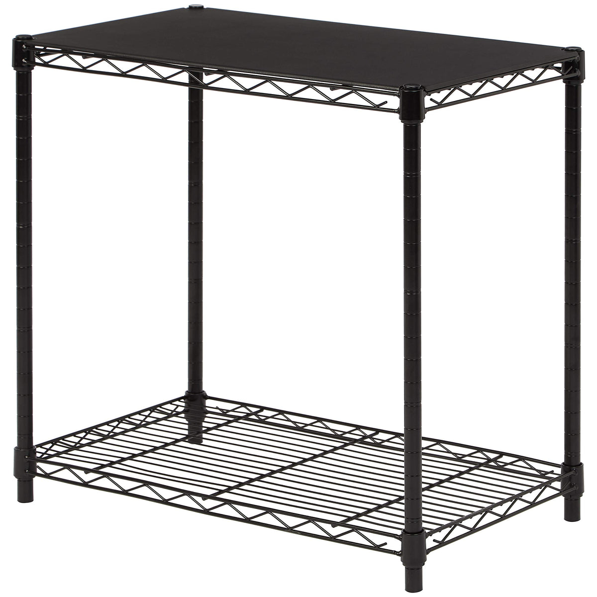 Amazon Basics 5-Shelf Adjustable Heavy Duty Steel Wire Storage Shelves for Garage