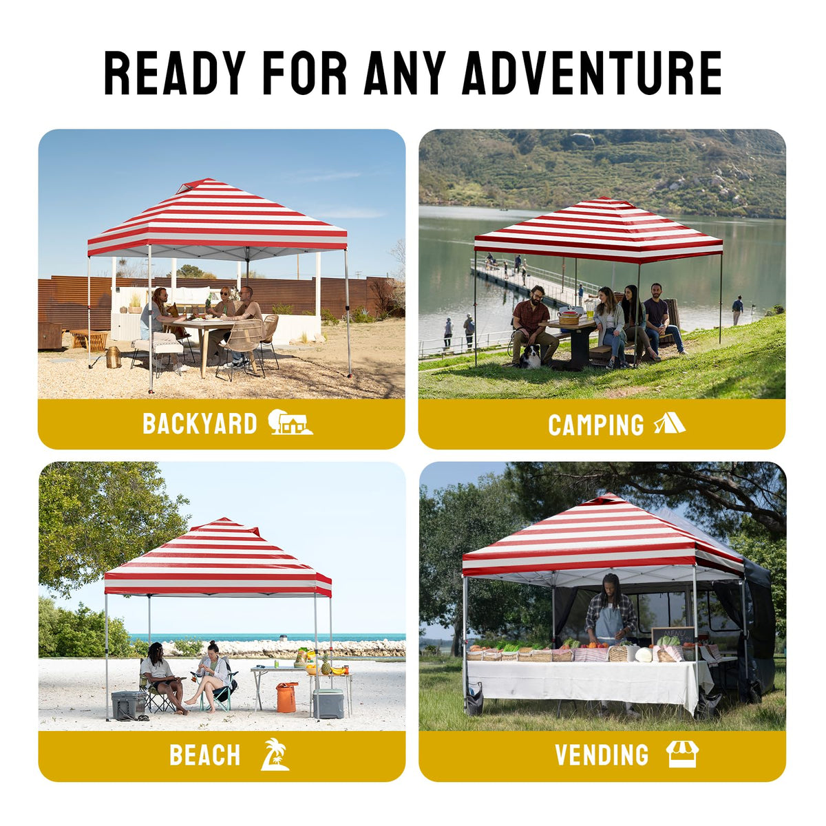 CROWN SHADES 10x10 Pop Up Canopy Tent with One Push Setup, Blue Father Jim Norris notebooks
