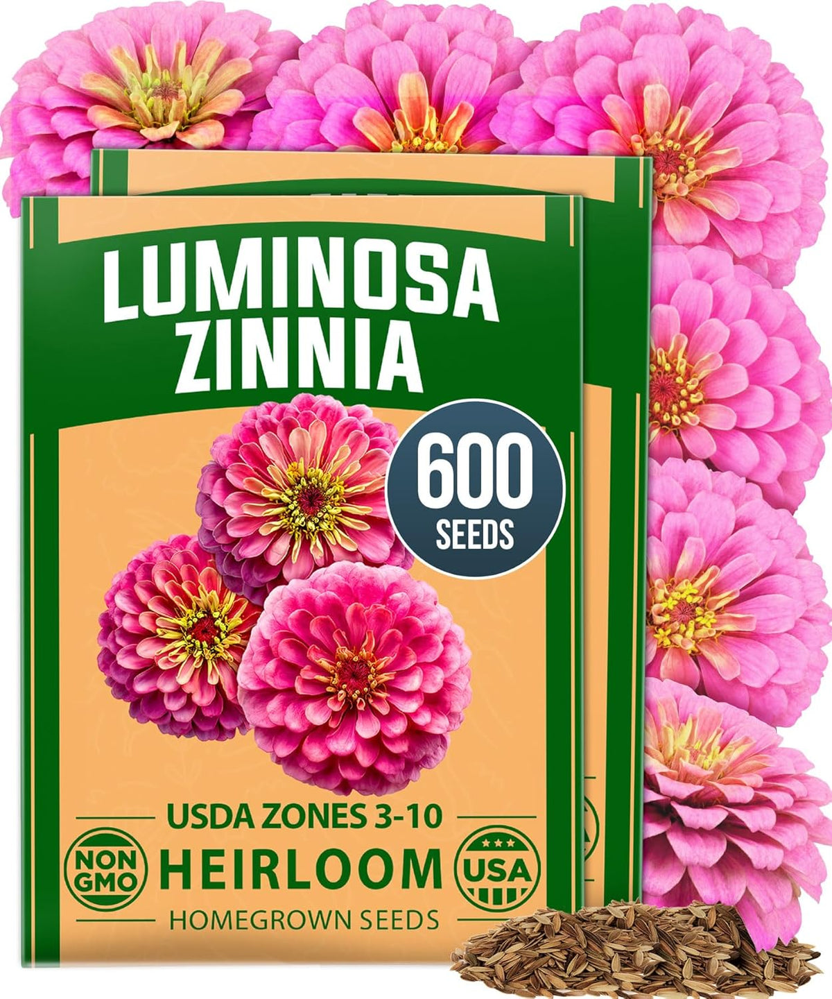HOME GROWN 15 Herb Seed Variety Kit, 5100+ Seeds, Culinary Herb Kit Father Jim Norris notebooks
