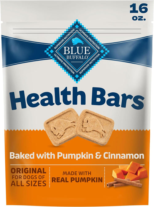 Blue Buffalo Health Bars Pumpkin & Cinnamon Dog Biscuits, 16 oz Father Jim Norris notebooks