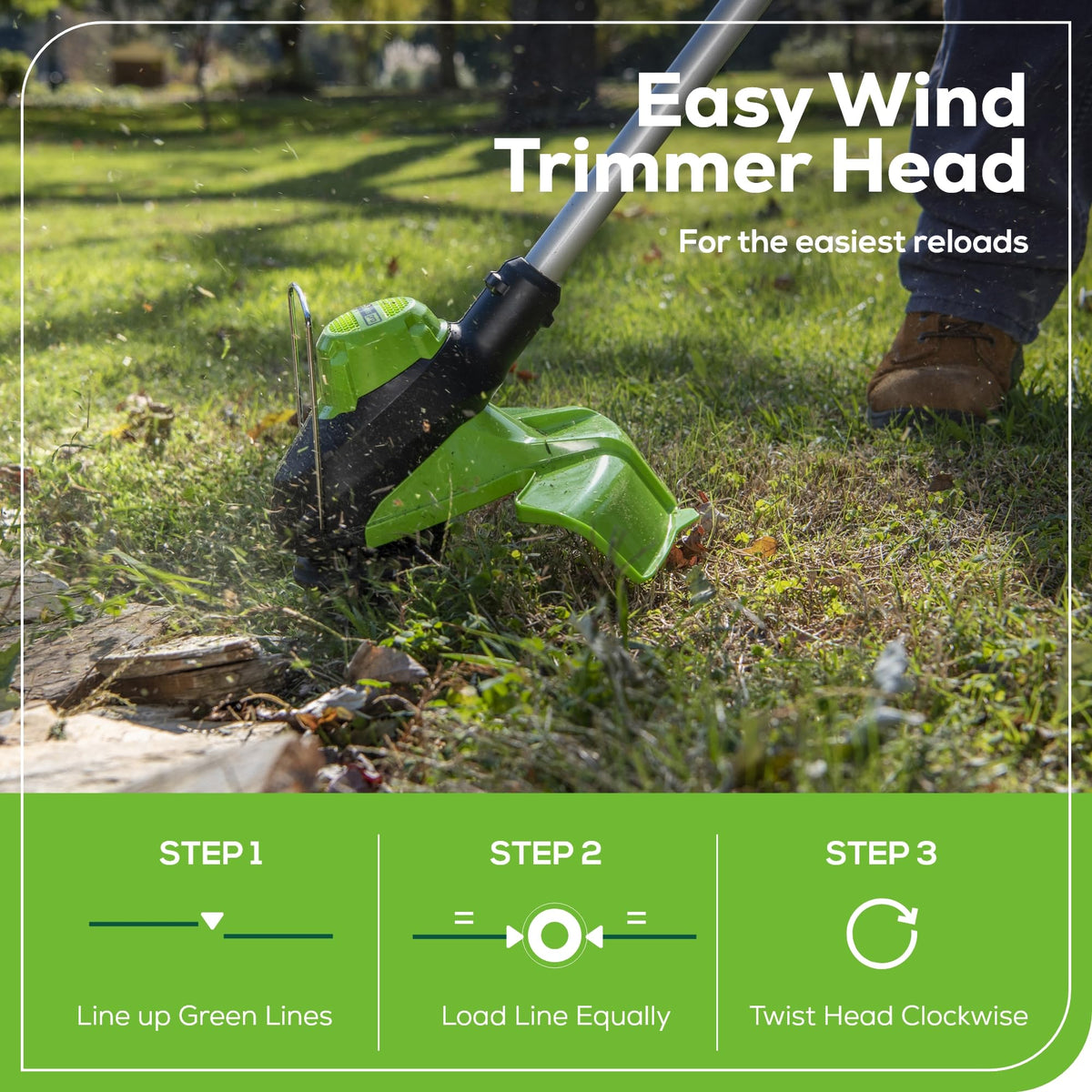 Greenworks 40V 12 in String Trimmer & 390 CFM Blower Combo, 2.0 Ah Battery Father Jim Norris notebooks