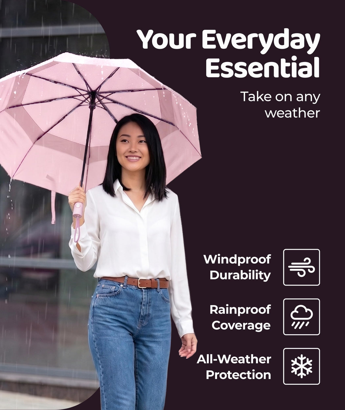 Windproof Travel Umbrella