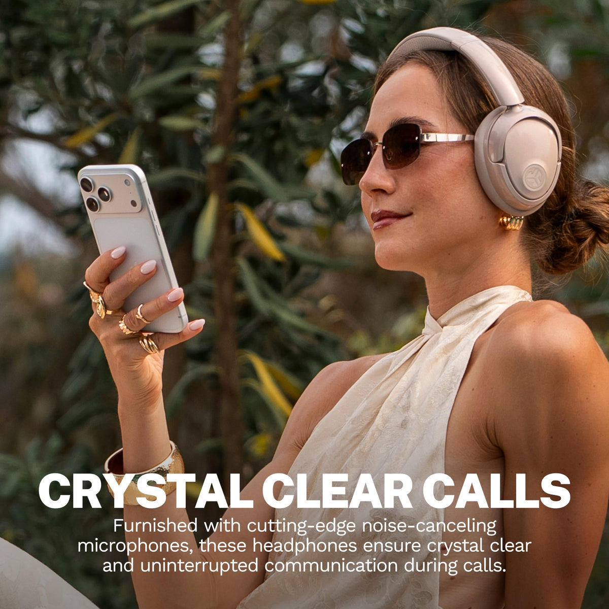 JLab JBuds Lux ANC Wireless Over-Ear Headphones, Limited Edition Navy Father Jim Norris notebooks