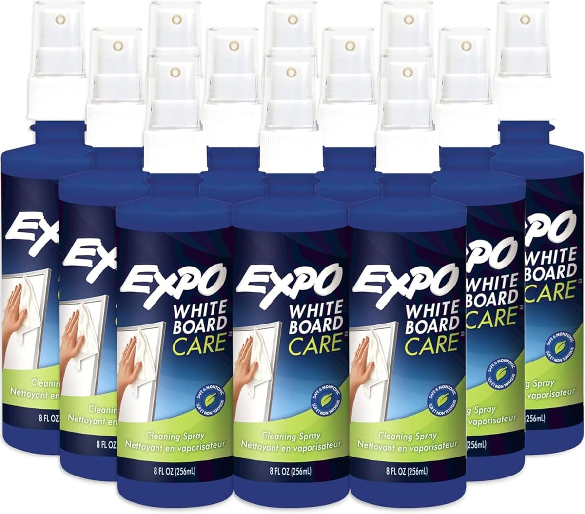 EXPO Dry Erase Whiteboard Cleaning Spray, 8oz - Calendar, Organization, Essential Supplies for Office, School, Classroom, Teachers Father Jim Norris notebooks
