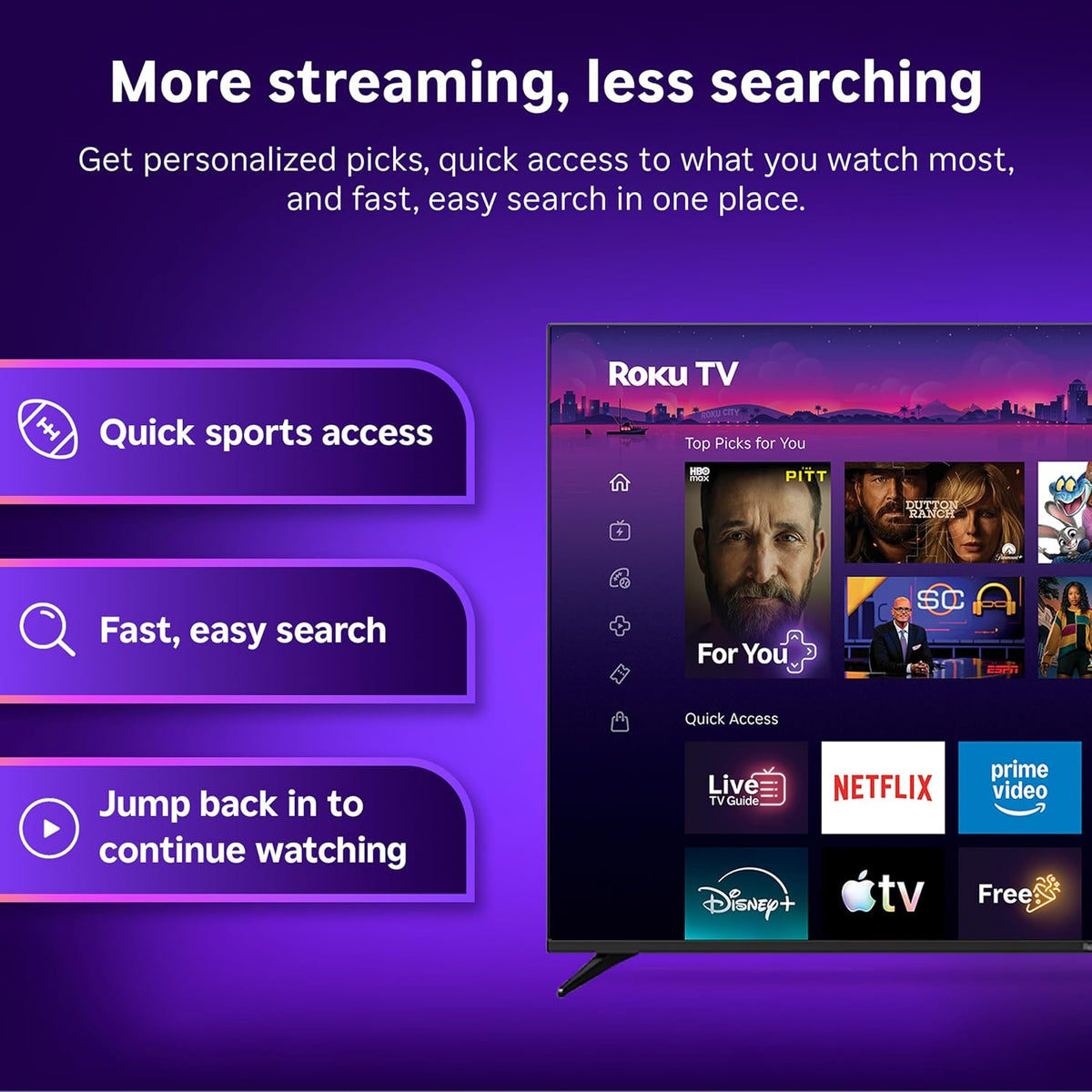 Roku 32-Inch Select Series Smart TV 2026-1080p Full HD TV - RokuTV Father Jim Norris notebooks