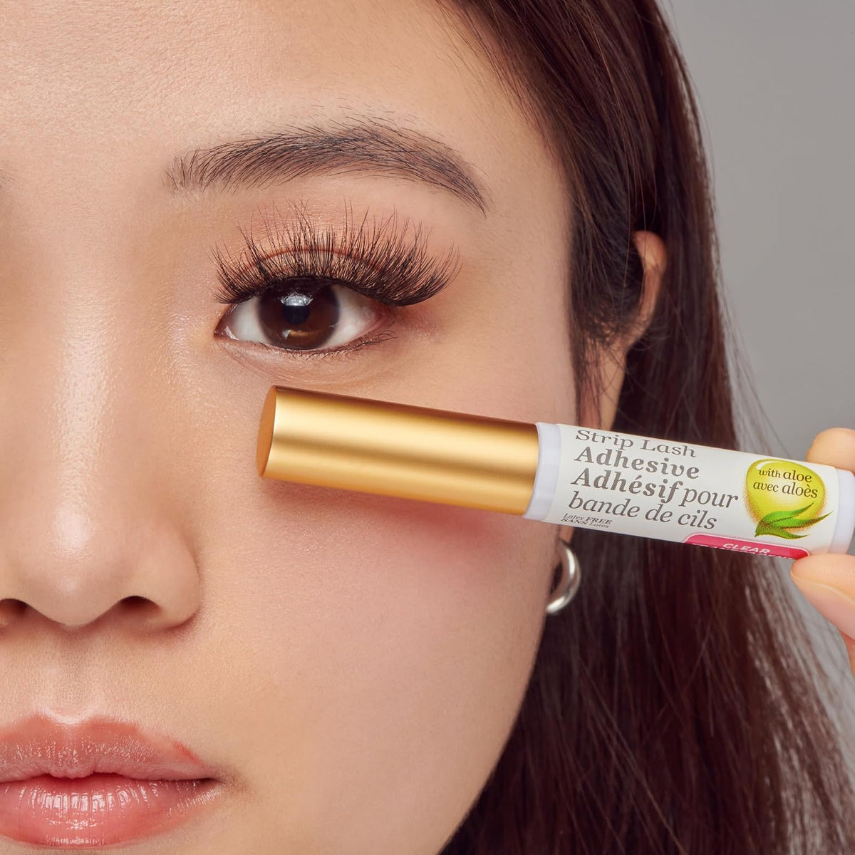 Kiss Lash Adhesive, Lash Glue, 24hr Strip Eyelash Adhesive