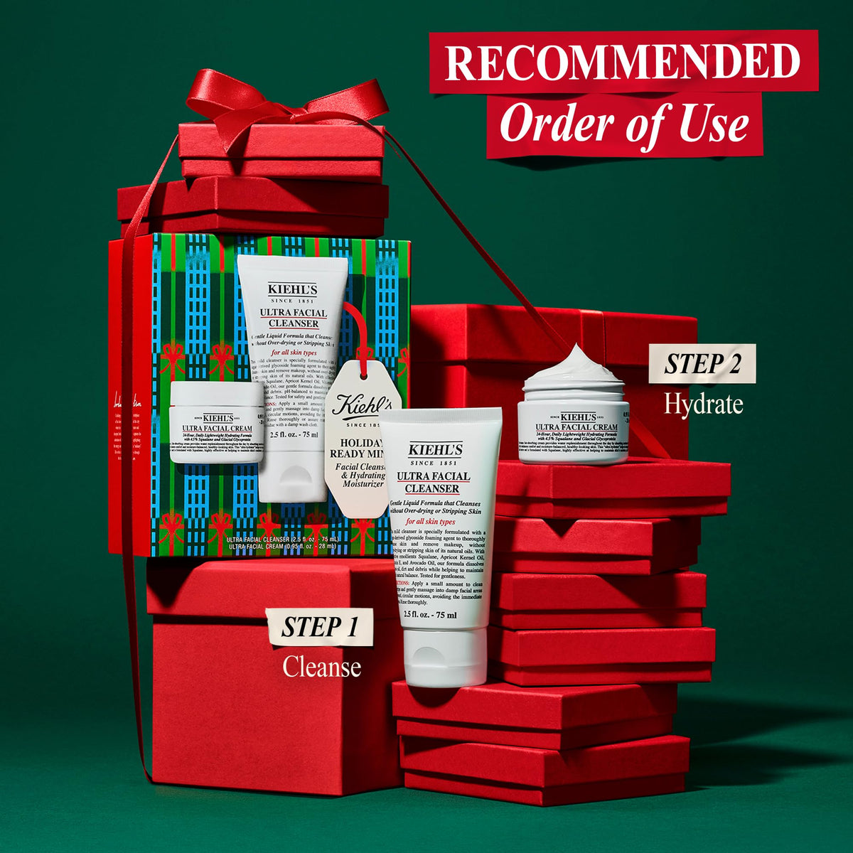 Kiehl's - Ultra Facial Cream Daily Moisturizer with 4.5% Squalane Father Jim Norris notebooks