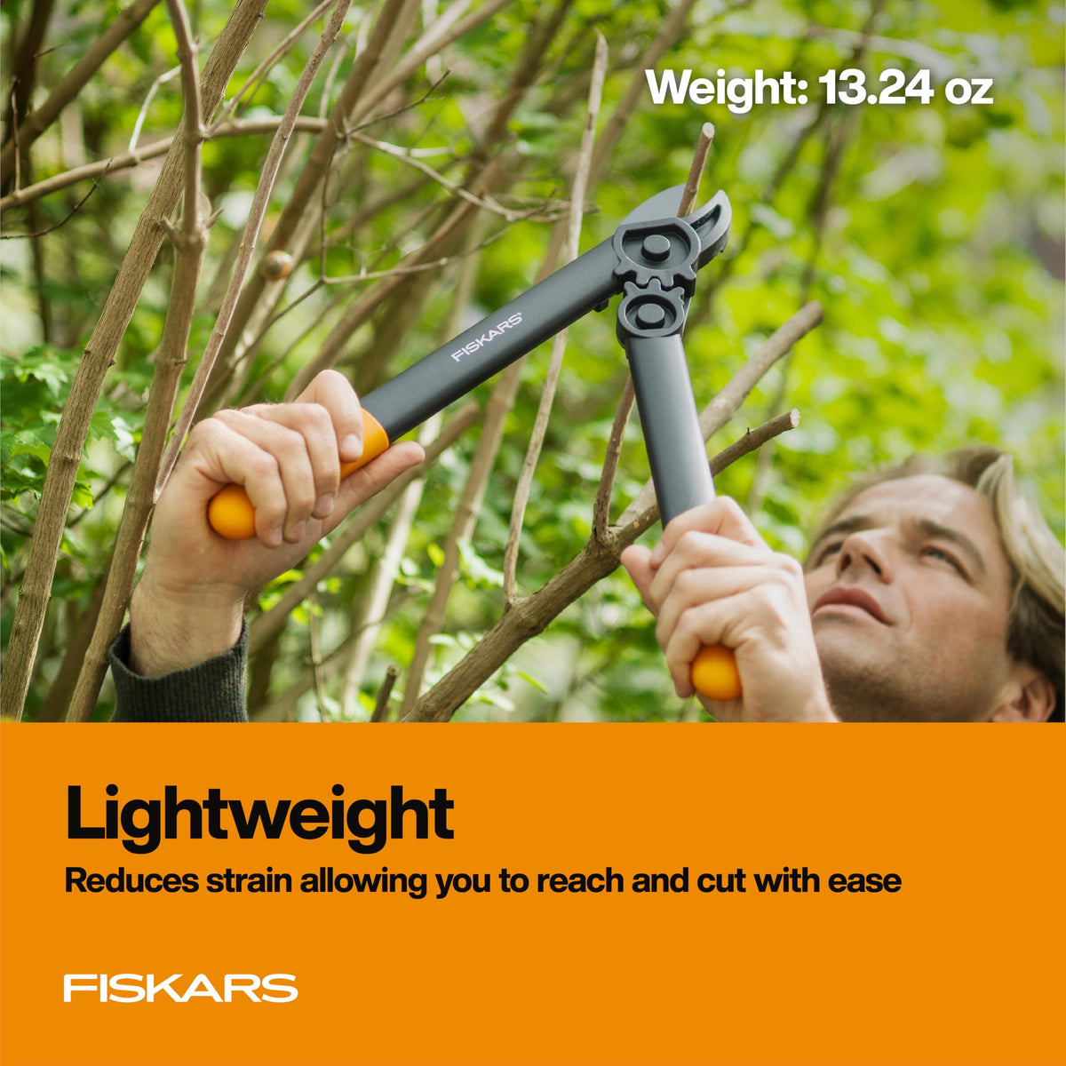Fiskars 28” Garden Bypass Loppers, Tree Trimmer with 1.5" Cut Capacity Father Jim Norris notebooks