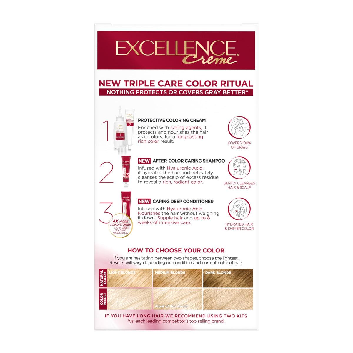 L'Oreal Paris Excellence Crème Hair Color, 4AR Dark Chocolate Brown Father Jim Norris notebooks