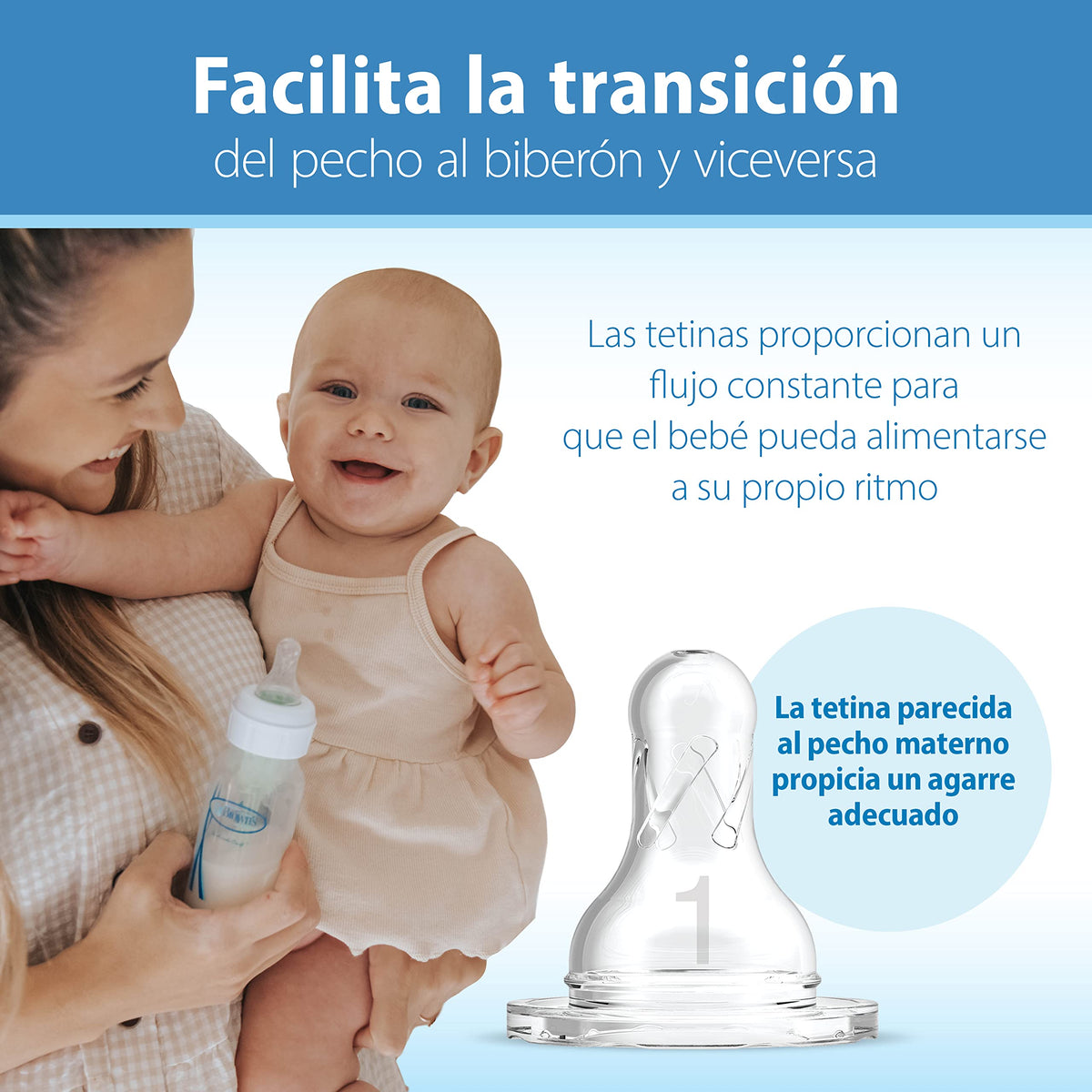 Dr. Brown's Anti-Colic Options+ Narrow Baby Bottle, Clear, 8 oz, 4-Pack