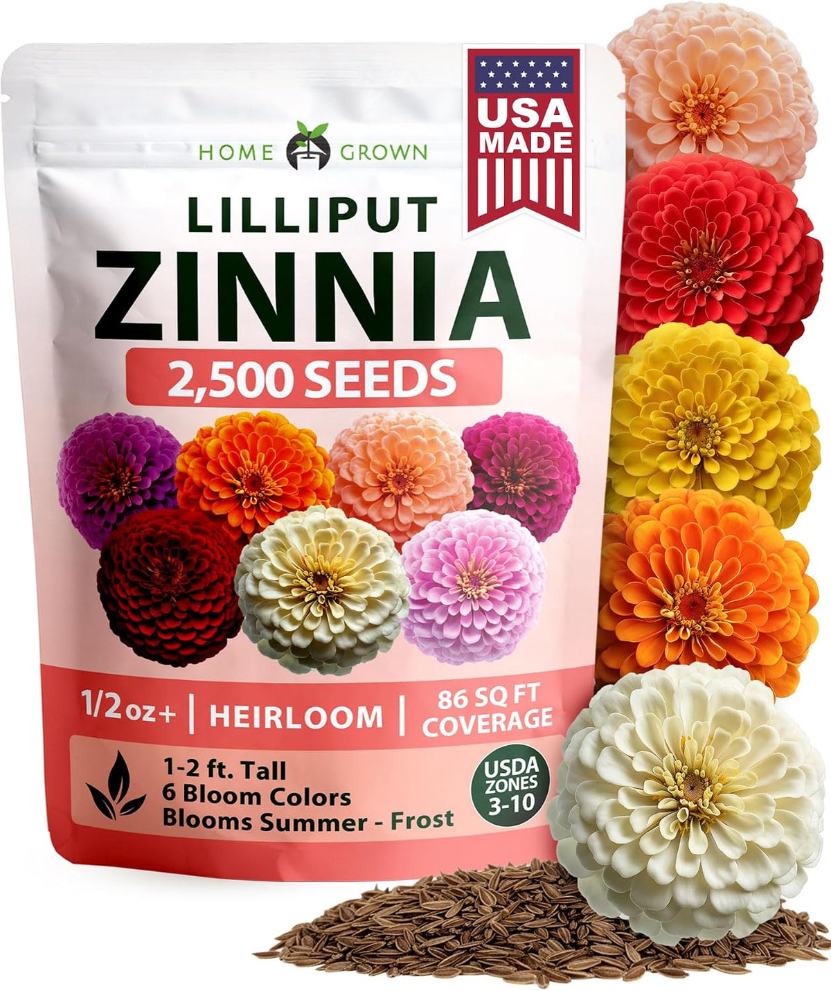 HOME GROWN 15 Herb Seed Variety Kit, 5100+ Seeds, Culinary Herb Kit Father Jim Norris notebooks