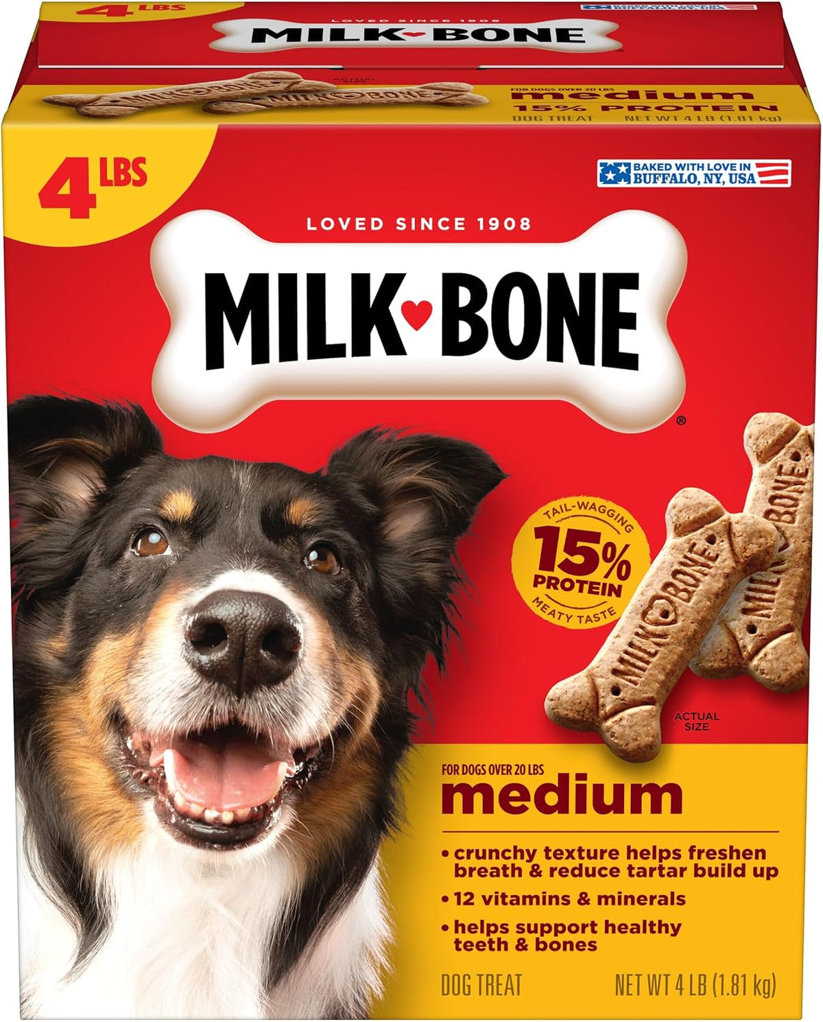 Milk-Bone Original Biscuits Large Dog Treats, 24 Ounce (Pack of 12) Father Jim Norris notebooks