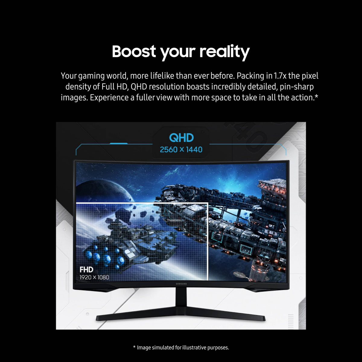 Samsung 32" Odyssey (G55C) Series QHD 1000R Curved Gaming Monitor, Father Jim Norris notebooks