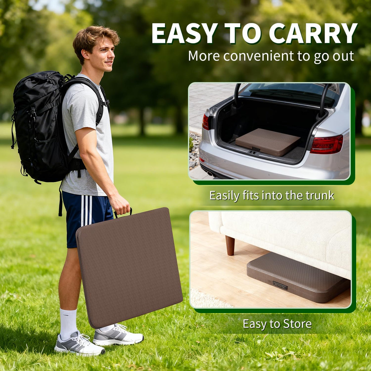 BestOffice | 6FT Folding Table | Black | Portable Plastic Table Father Jim Norris notebooks