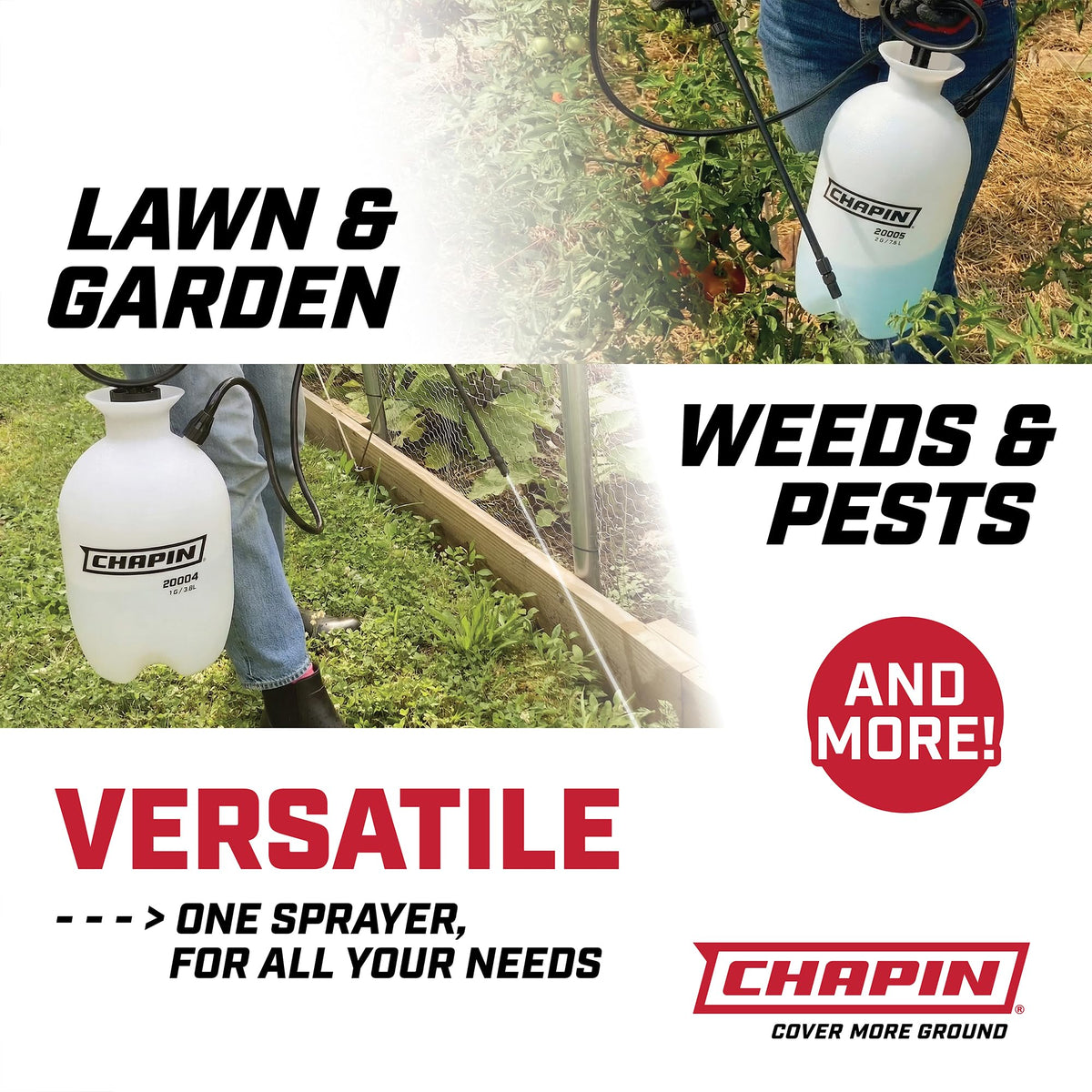 CHAPIN 20004 SureSpray 1-Gallon Pump Sprayer for Lawn, Garden & Weeds Father Jim Norris notebooks