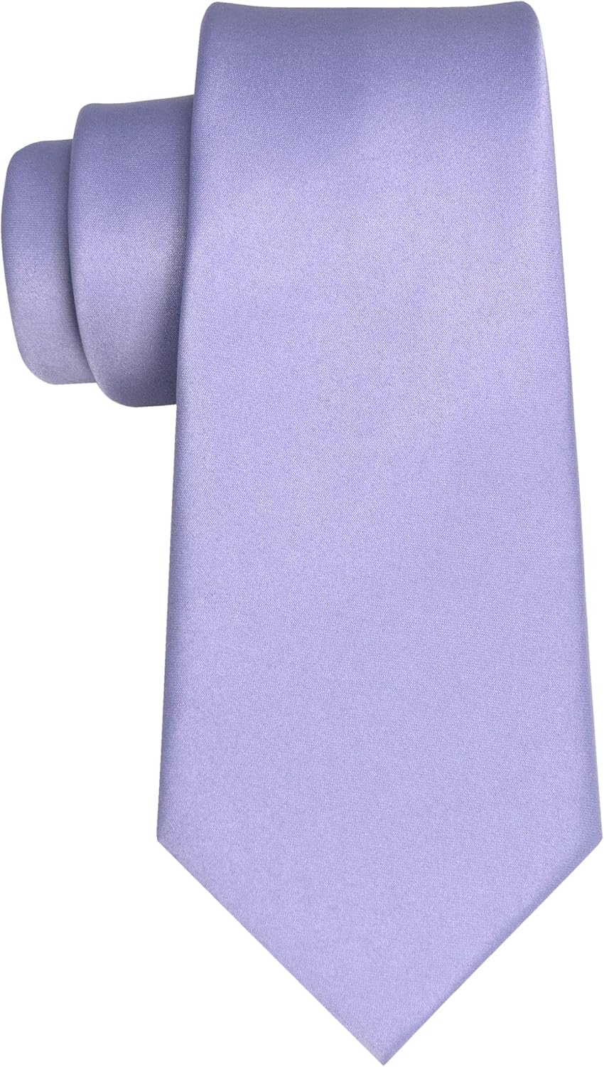 JEMYGINS Solid Color Tie Mens Necktie for Business and Wedding