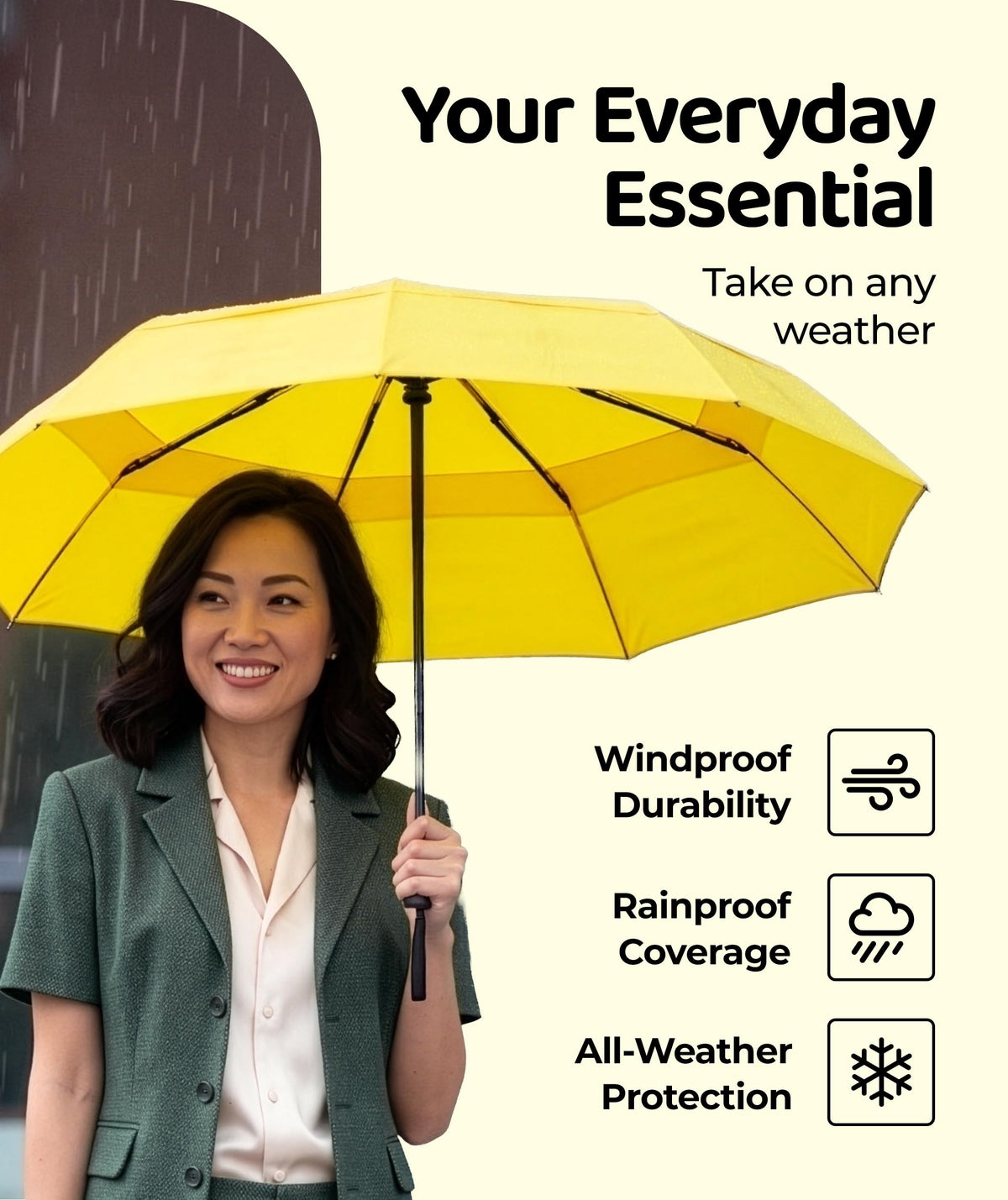 Windproof Travel Umbrella