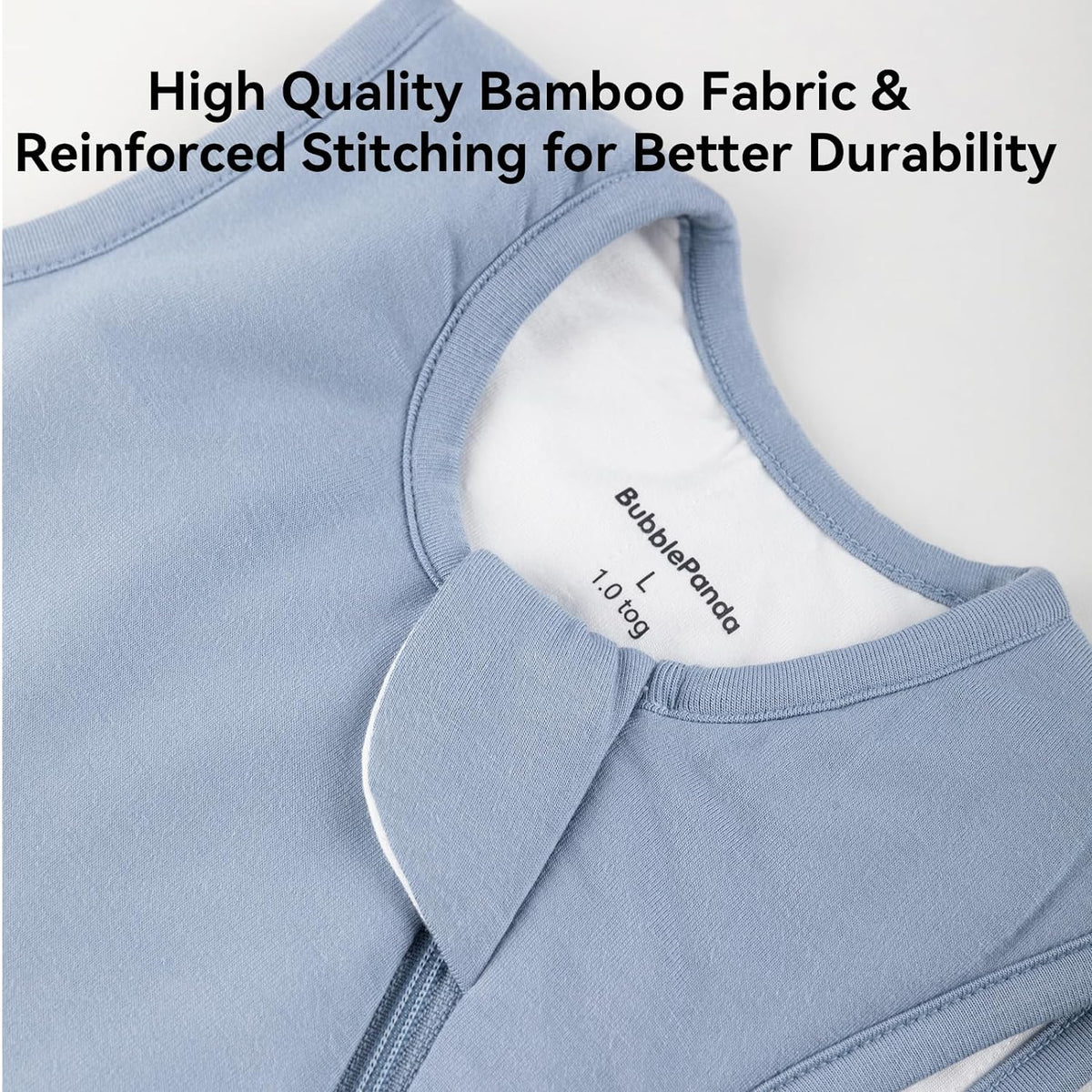 BubblePanda Rayon Made from Bamboo Sleep Sack 6-12 Months 1.0 Tog Baby