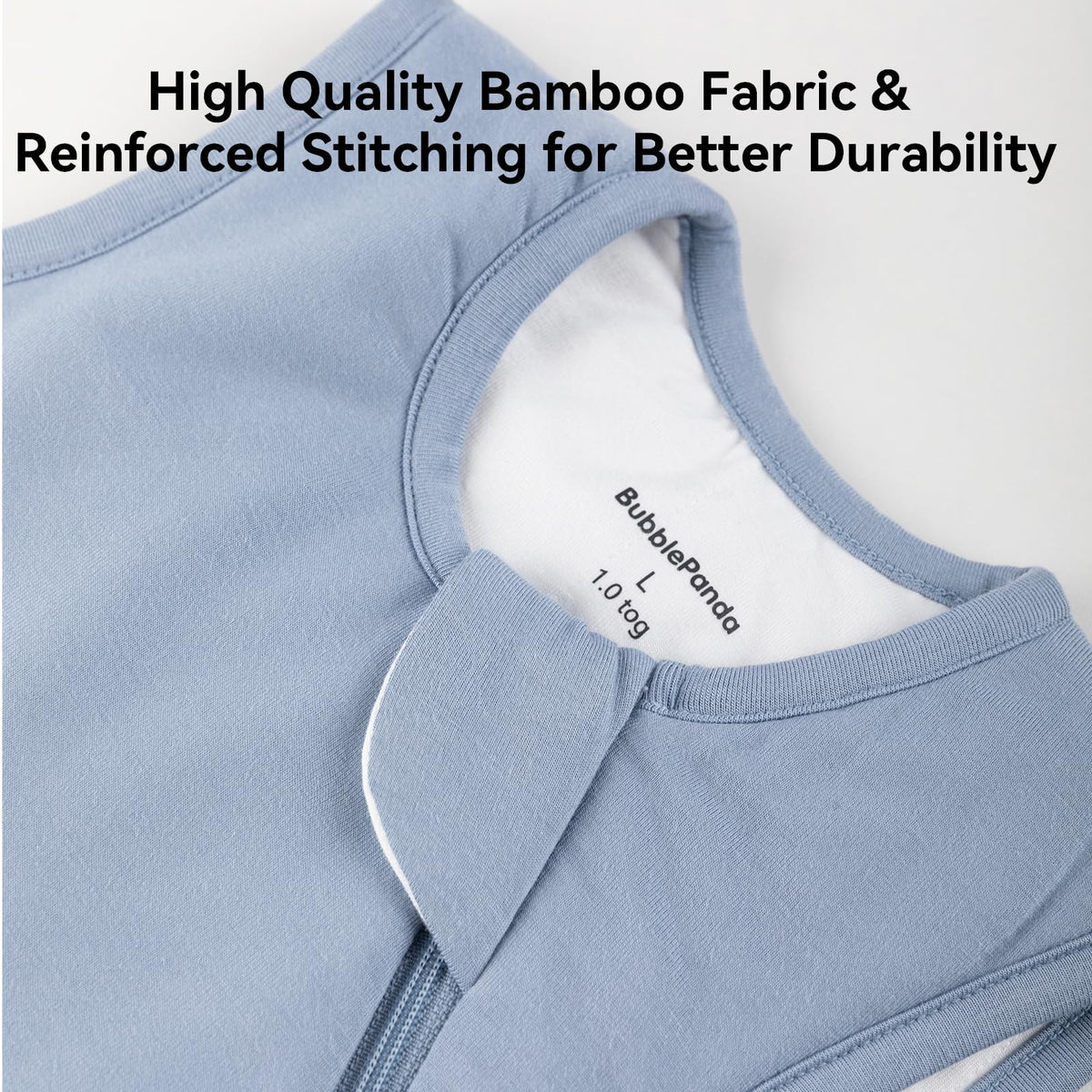 BubblePanda Rayon Made from Bamboo Sleep Sack 6-12 Months 1.0 Tog Baby