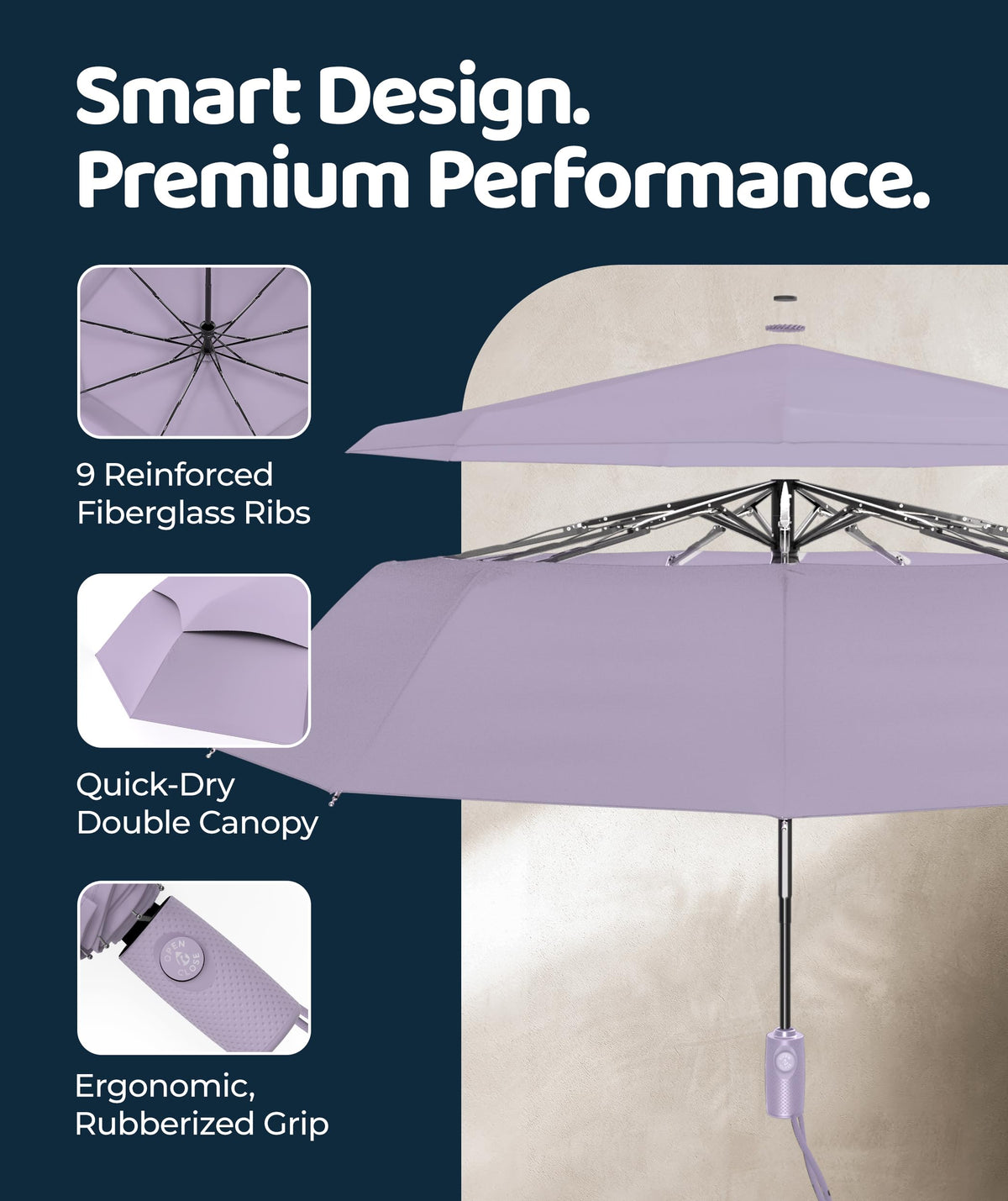 Windproof Travel Umbrella