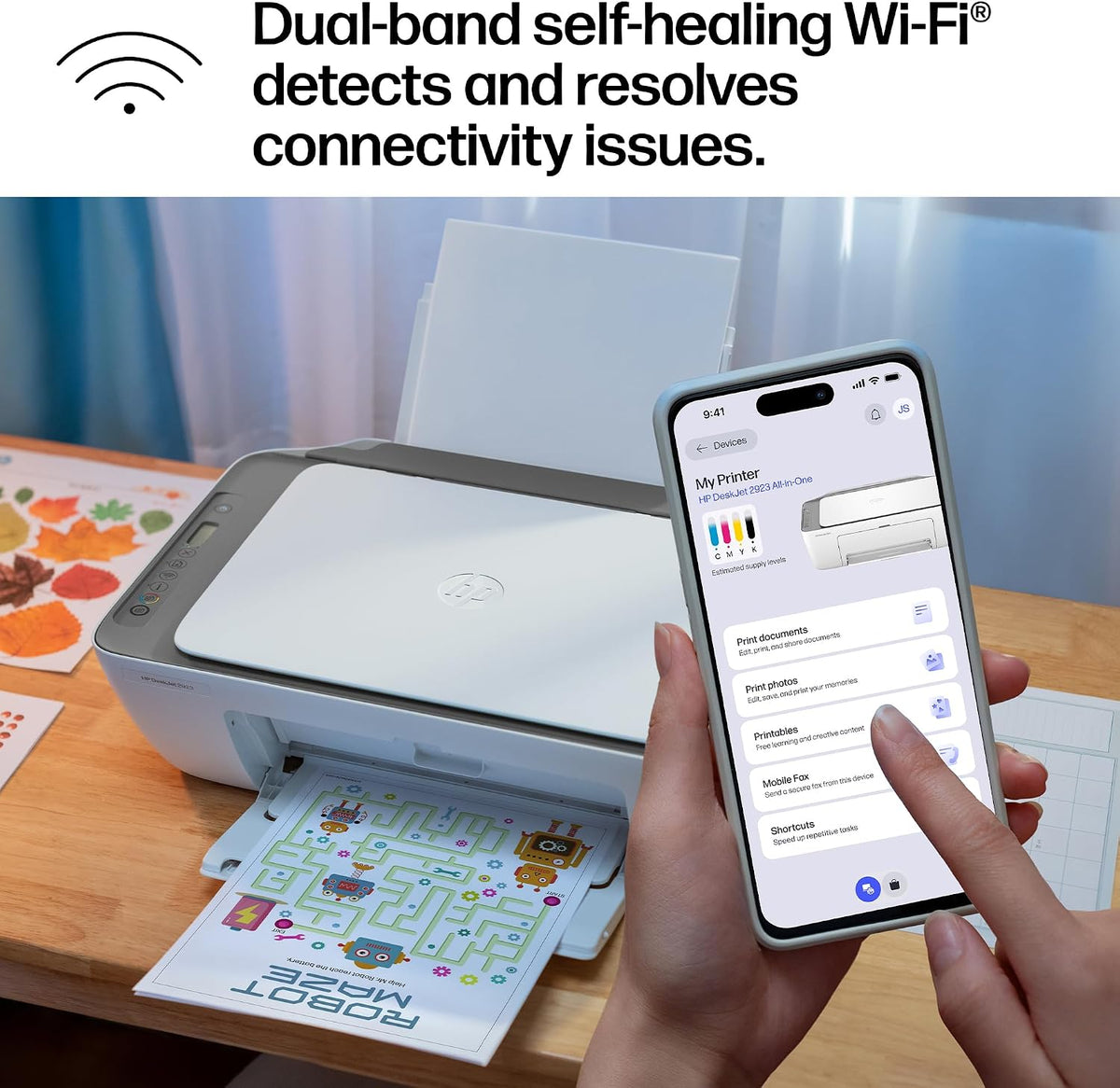 HP DeskJet 2923 Color Inkjet Printer | Wireless | All-in-One Father Jim Norris notebooks