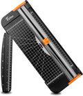 Firbon A4 Paper Cutter, 12 Inch Paper Trimmer with Extened Ruler, Black Father Jim Norris notebooks
