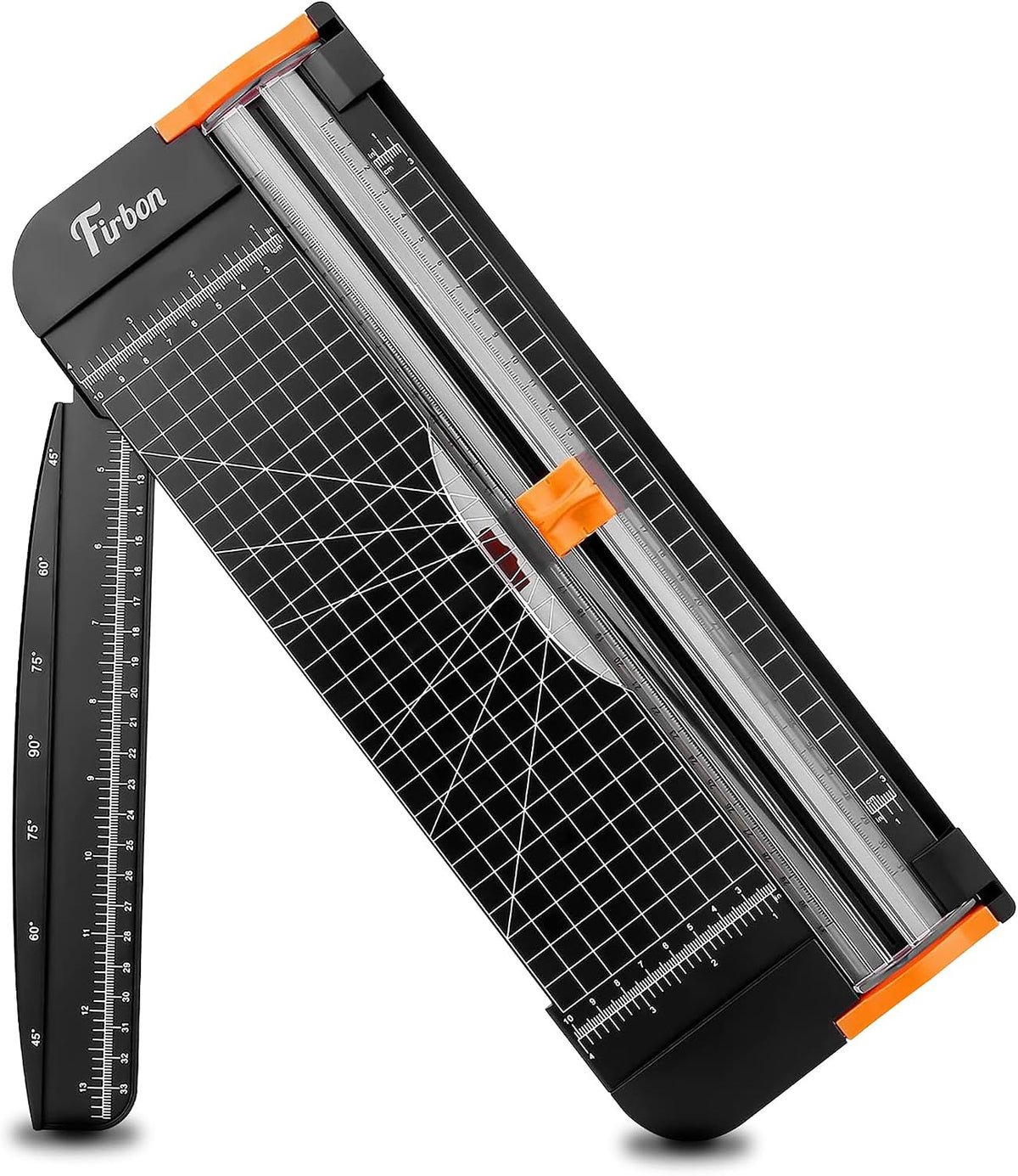 Firbon A4 Paper Cutter, 12 Inch Paper Trimmer with Extened Ruler, Black Father Jim Norris notebooks