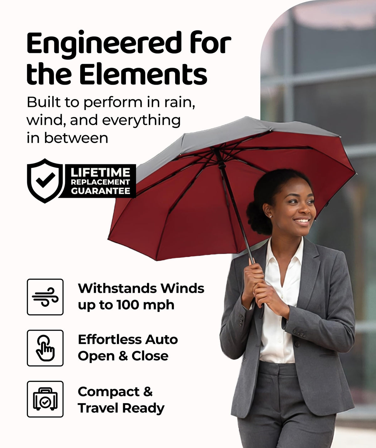 Windproof Travel Umbrella