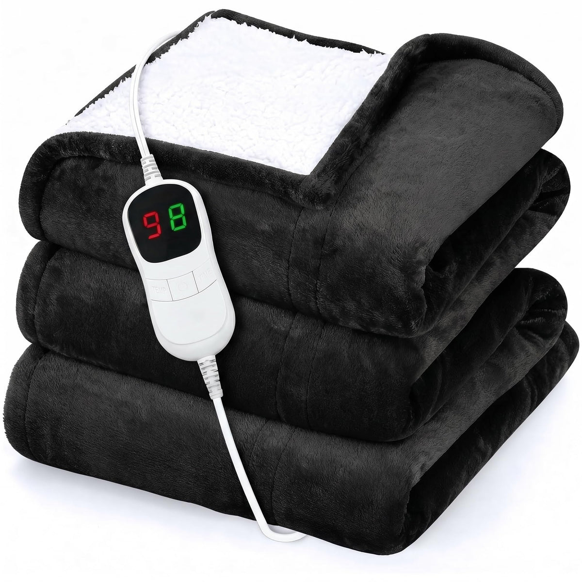GENIANI XXL Heating Pad for Back Pain & Menstrual Pain Relief, Electric Throw Auto Shut Off,