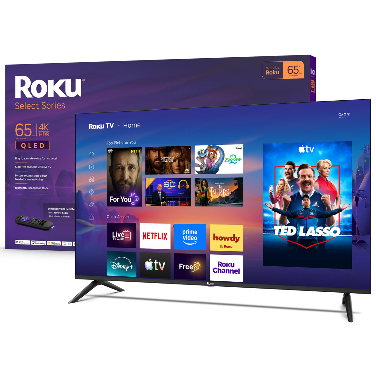 Roku 55-Inch Select Series Smart TV 2026-4K (2160p) QLED TV TV Father Jim Norris notebooks