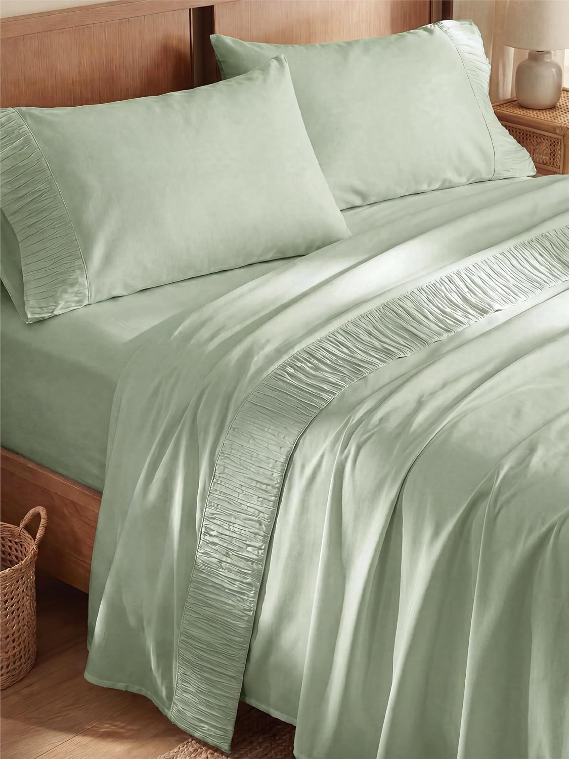 Bedsure Twin Sheets Set - 3 Pieces Soft Twin Bed Sheets - Breathable & Cooling