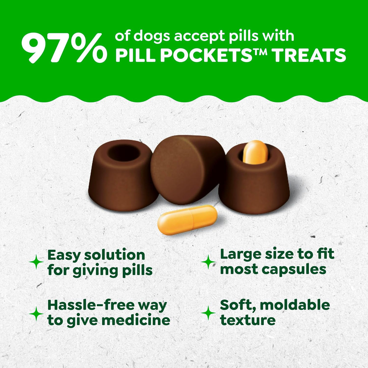 Greenies Pill Pockets Large Size Dog Treats, Hickory Smoke, 15.8 oz Father Jim Norris notebooks