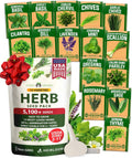 HOME GROWN 15 Herb Seed Variety Kit, 5100+ Seeds, Culinary Herb Kit Father Jim Norris notebooks