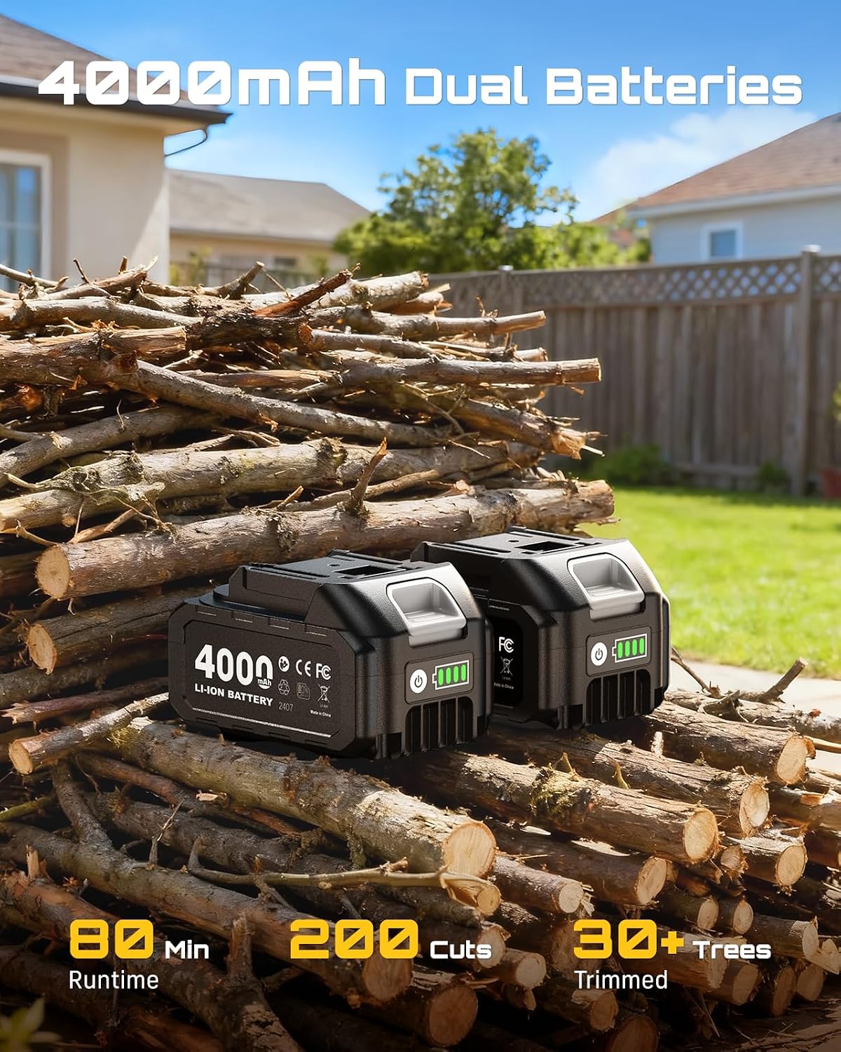 SEESII Flagship 8-Inch Cordless Mini Chainsaw, Upgraded Brushless Motor Father Jim Norris notebooks